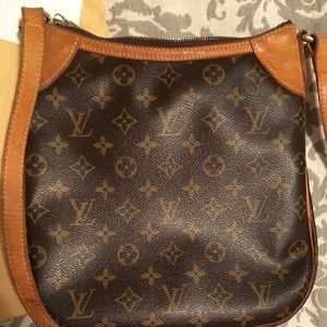 💯 Authentic LV Odeon Crossbody Bag